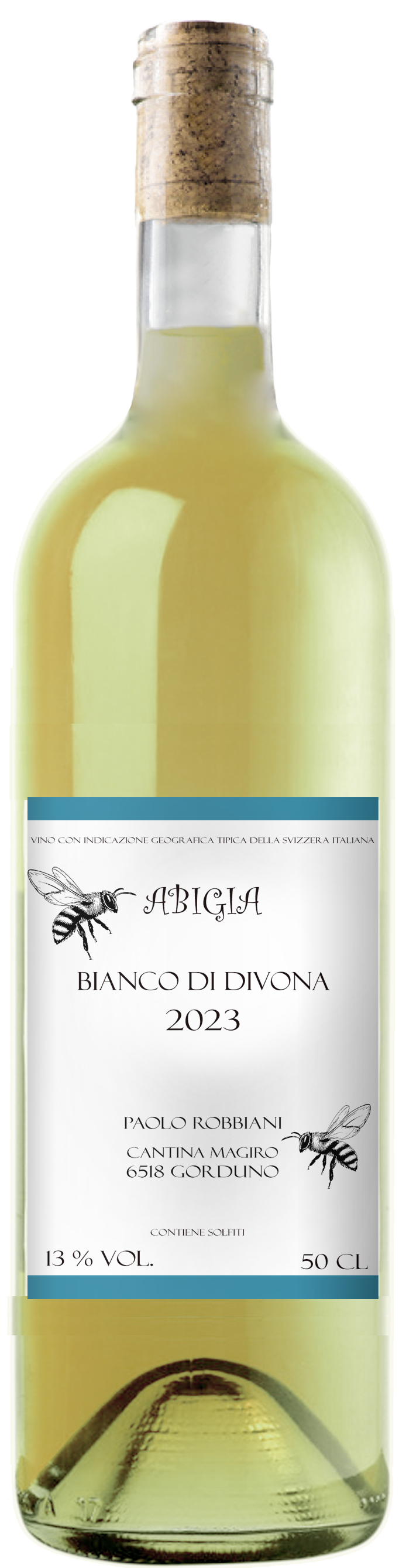Abigia Bianco di Divona IGT svizzera italiana 0,5 L